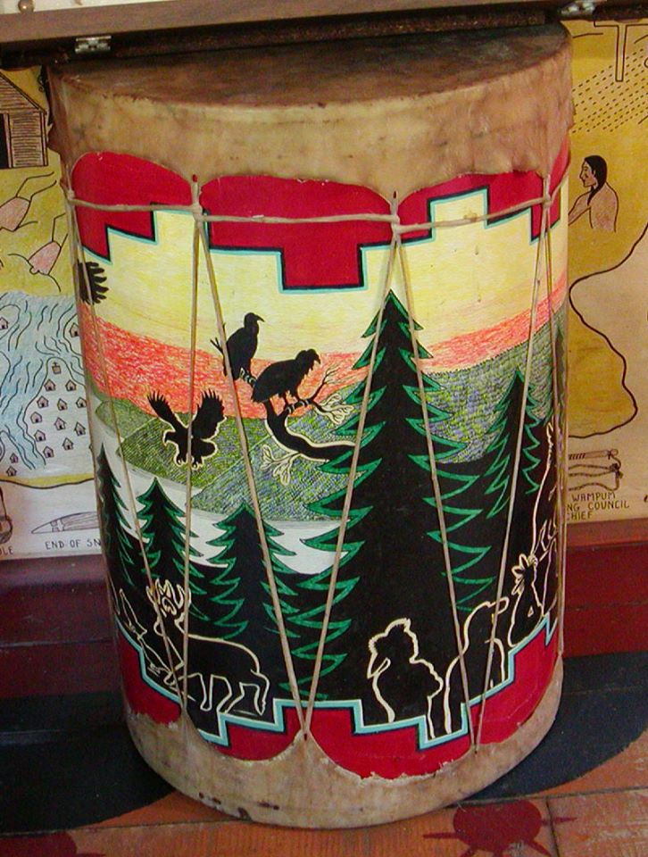 RAWHIDE DRUMS Six Nations Iroquois Cultural Center